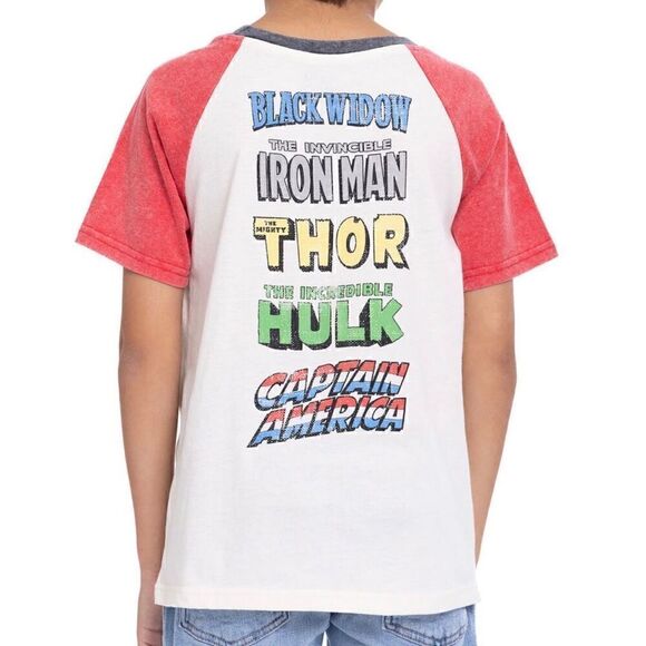 Marvel Boys 2-Pack Short Sleeve Tee Size Extra Small (4/5) - Picture 3 of 12